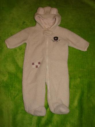 Teplučký chlpatkový overal, 62