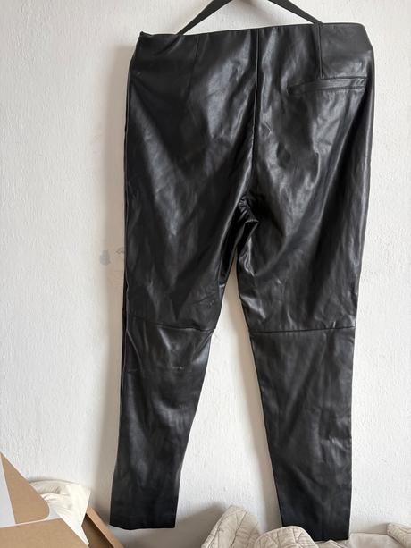 Mango kozenkove leginy nohavice  slim strih l, mango,l