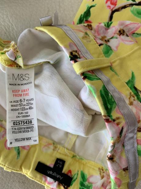 Mark&spencer autograph kolekcia nohavice vel.6-7, 122