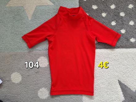Uv tricko na kupanie 104, decathlon,104