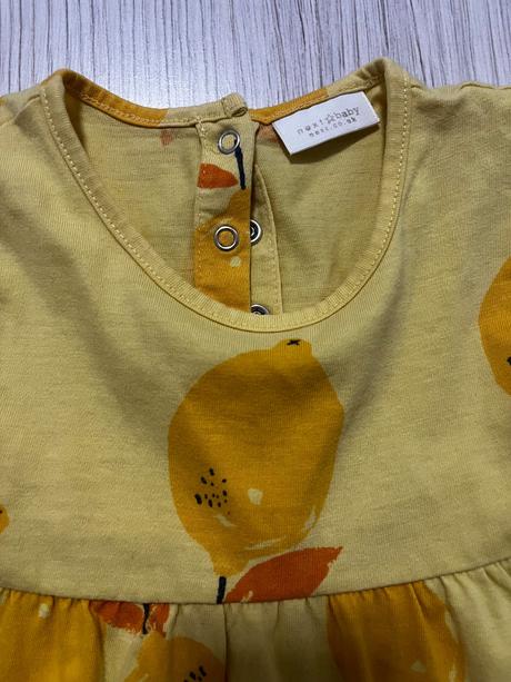 Svieže letné citrónikové šaty, next,92