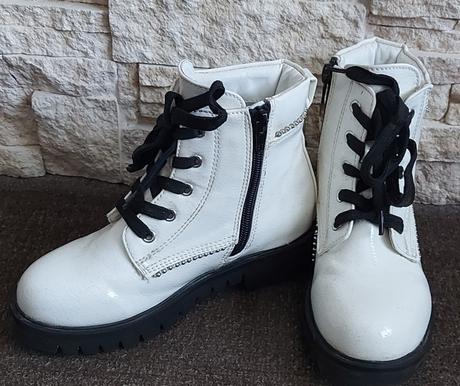Topánky biela jesenné, 31