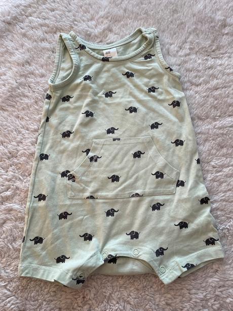 Bavlnene letne pyzama h&m, h&m,68