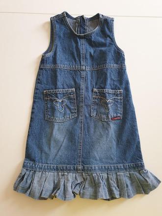 Krásne riflové šatičky v. 116, 116