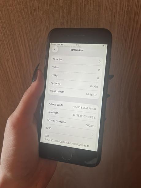 Iphone se 2020 64gb black, apple