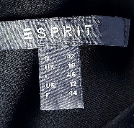 Čiernobiele šaty esprit, esprit,42