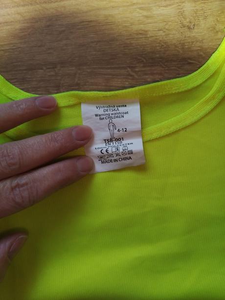 Detské reflexné vesty,