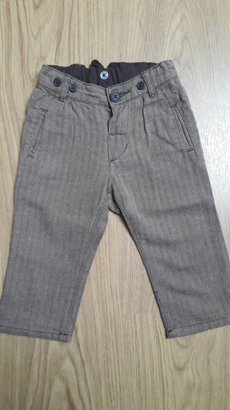 Frajerské nohavice h&m, veľkosť 68, h&m,68