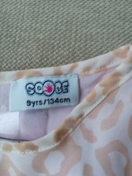 Letné šaty pre dievčatá, 134