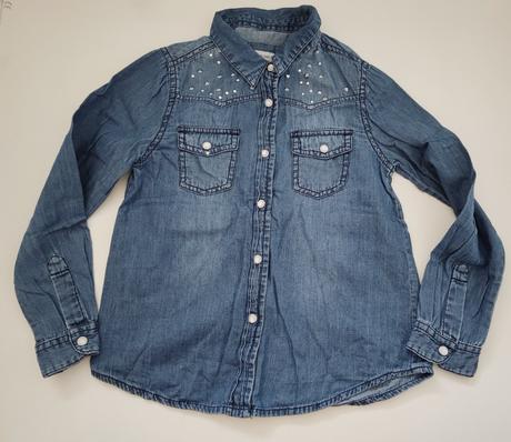 Riflová košeľa, river island,122