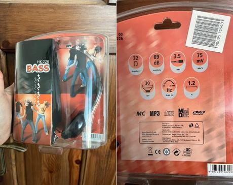 Nove sluchadla hk-226 bass stereo headset, 