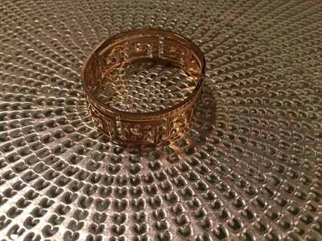 Náramok z chirurgickej ocele grecky vzor,