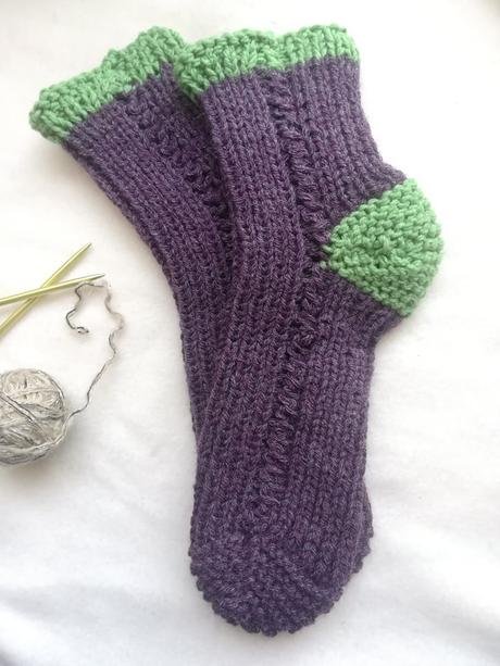 Pletene ponožky,
