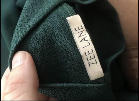 Zee lane biznis nove saty krasna zelena velk s, dl, s