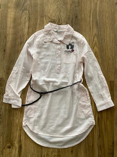 Dievčenská koselova tunika, h&m,110
