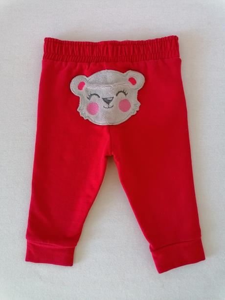 Nohavice/teplaky s mackom na zadku, coccodrillo,68