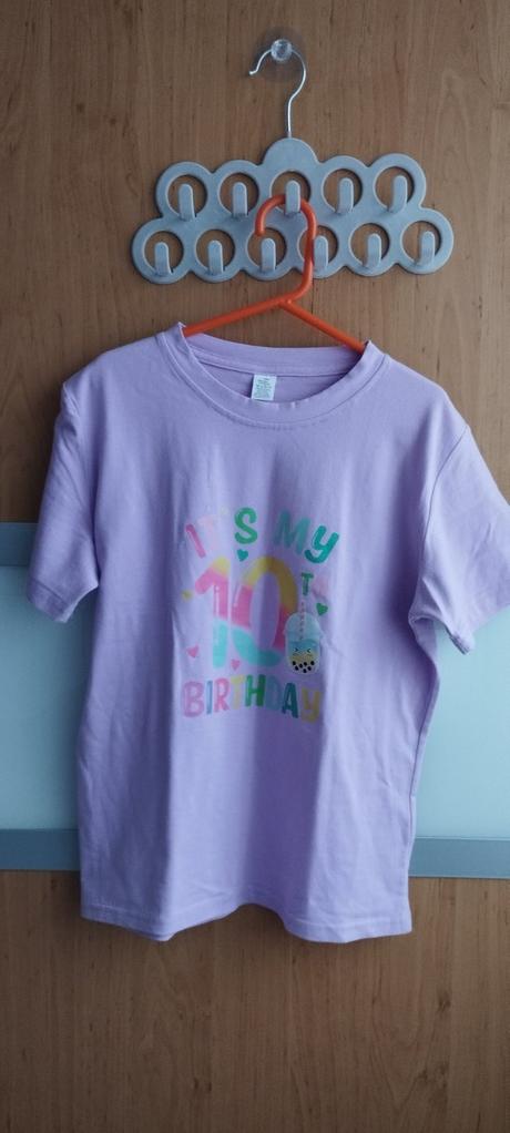 Krásne narodeninové tričko 10 rokov, 146