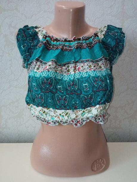 Crop top blúzka, m