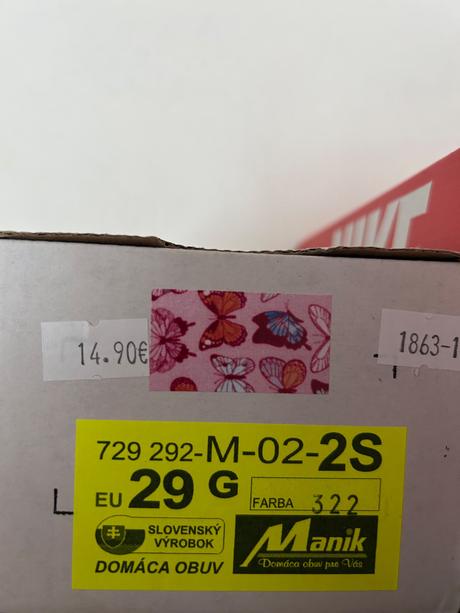 Papucky manik 29, manik,29