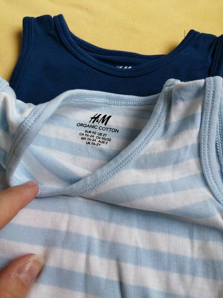 Body bez rukávov, h&m,86