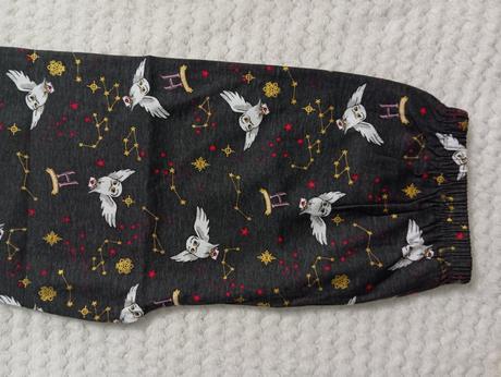 Spodné pyžamo nohavice tepláky potter sova 146, primark,146