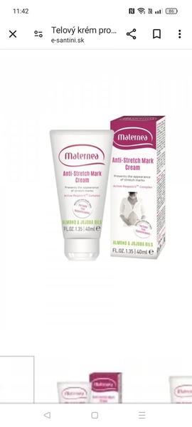 Sú skúsenosti s Maternea Anti-Stretch Marks Body Cream?