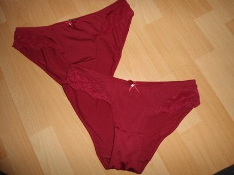 2x bordove nohavicky, s