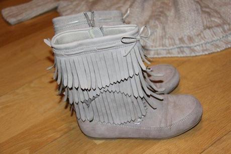 Čižmičky so strapčekmi, h&m,33