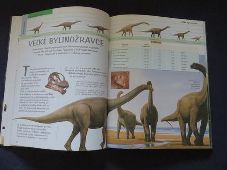 2x encyklopédia o dinosauroch - ako nové,