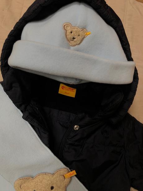 Steiff bundicka , ciapka a salik, 92