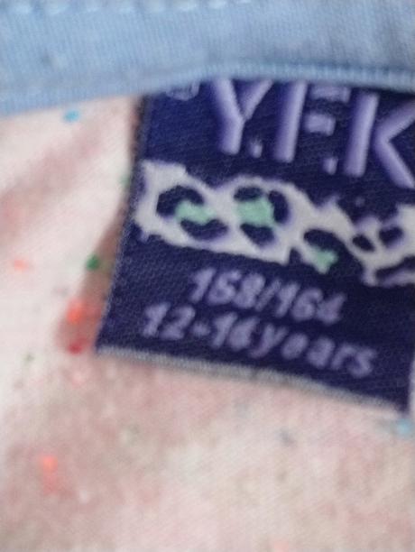 Farebné tričko s motívom, y.f.k., 158-164, 158