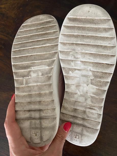 Ruzove kozene tenisky, zara,36