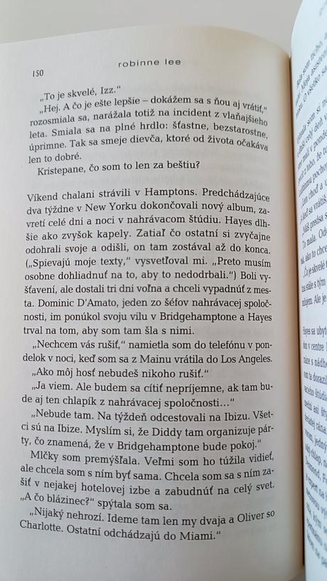 Predstava o tebe, robinne lee, 