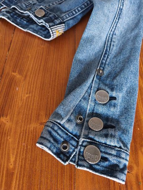 Riflová bunda desigual 122-128, desigual,122