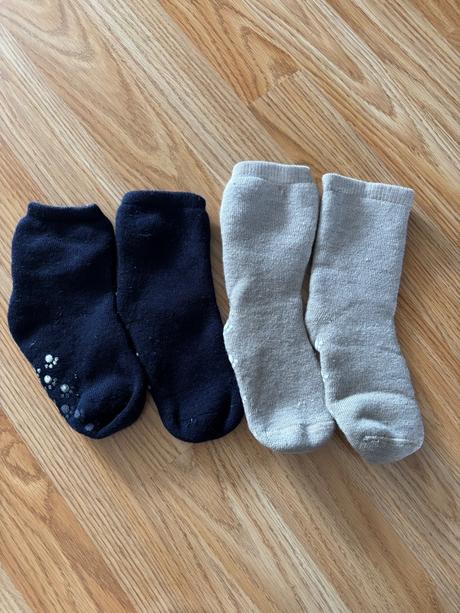 Vlnené ponožky s protišmykom joha, 24