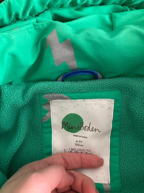 Zimná bunda mini boden, mini boden,110