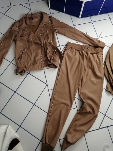 Kozenkovy komplet bunda plus nohavice, l