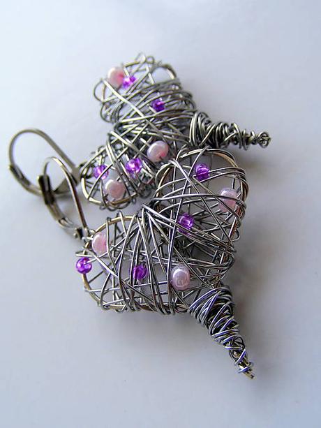 Nové hand-made náušničky, 