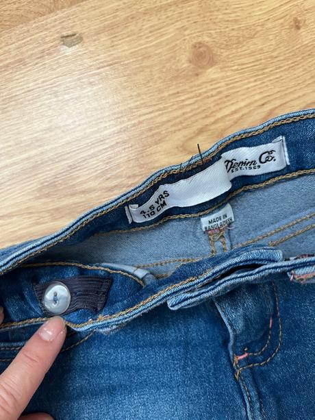 Riflove kratasy, denim co,110