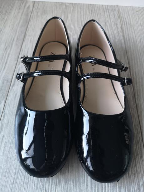 Čierne lakovky zara veľ. 34, zara,34
