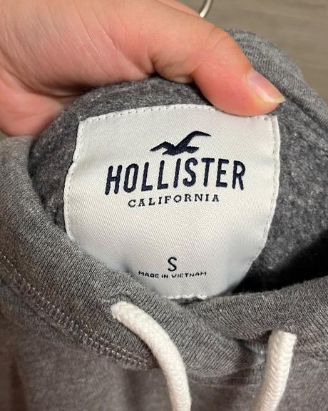 Mikina oversize, hollister,s