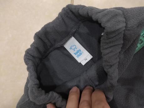 Flísová súprava, baby club,74