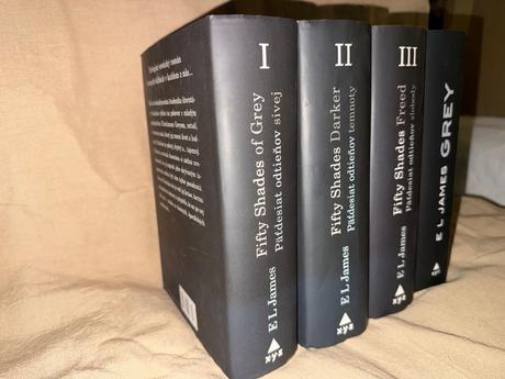 Trilógia 50 shades a grey,