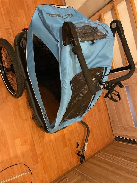 Predám taxxi elite 1 cyklovozík modrý, 