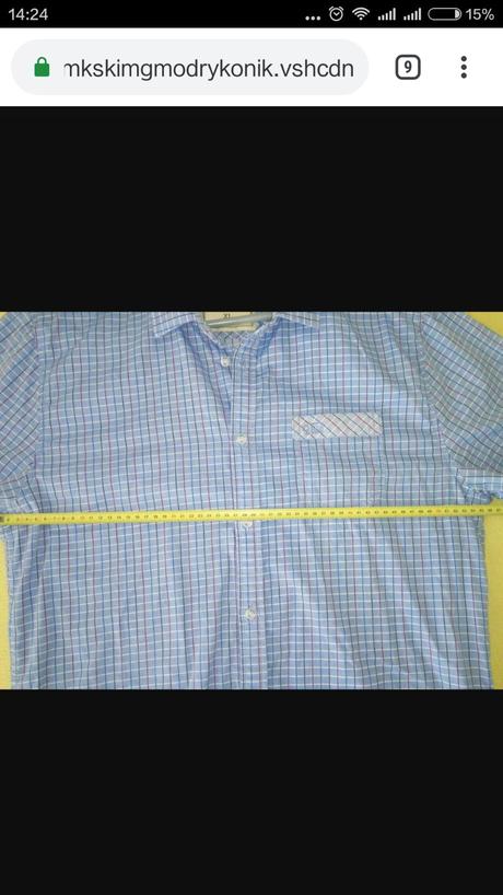 Košeľa krátky rukáv xl, timeout,xl