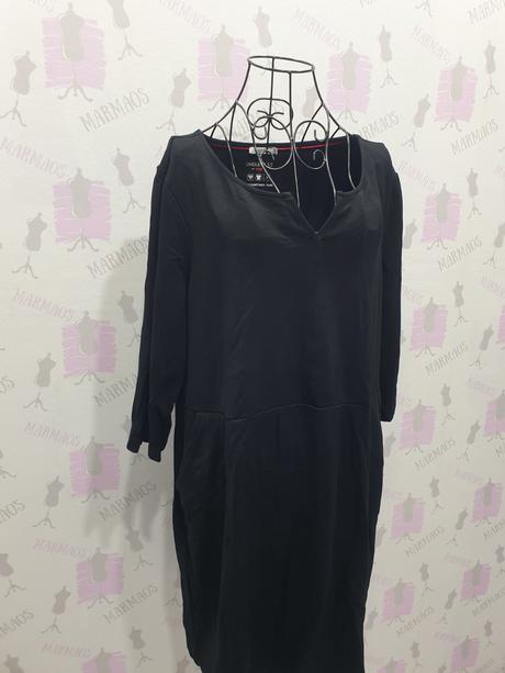 Čierne šaty cecil xl, xl