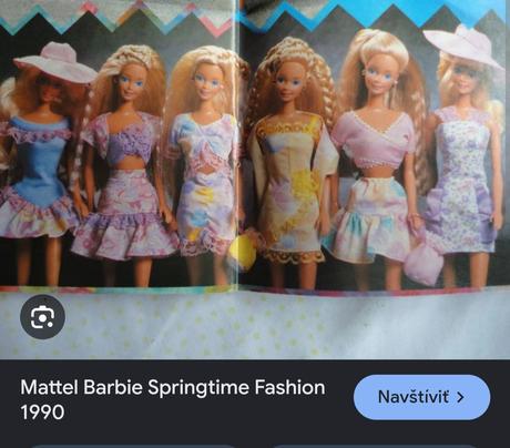 Barbie šaty,
