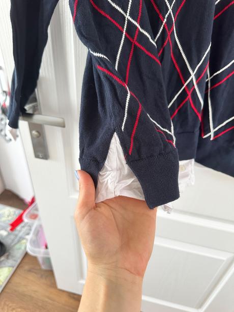 Štýlový vintage sveter tommy hilfiger, tommy hilfiger,l