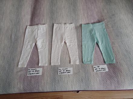 Dievčenské legíny veľ.12-18mes., minoti,80