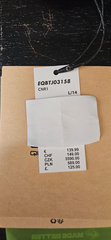 Quiksilver zimná bunda veľkosť 14 rok, quiksilver,164